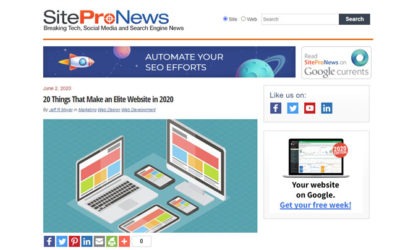 Advance Web Solutions Web Design Article Featured On SiteProNews.com