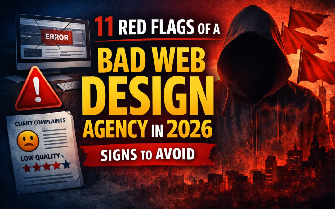 Characteristics of a Bad Web Design Agency in 2026: Red Flags to Avoid