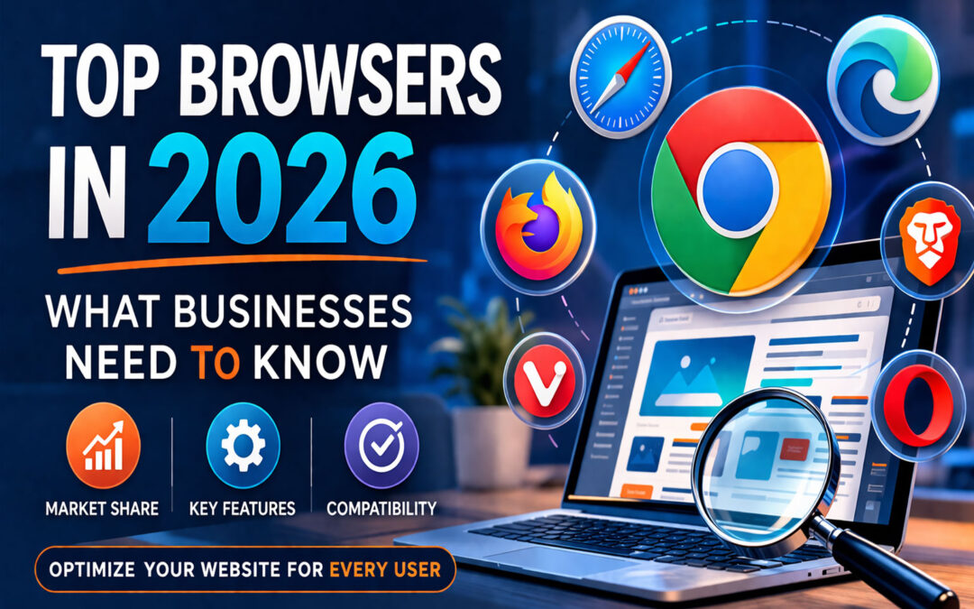 Top Web Browsers in 2026 Ranked by Market Share (Business Guide)