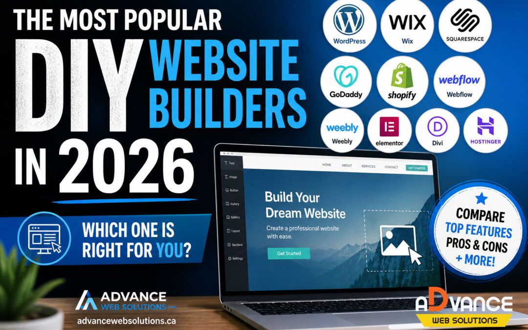 What Are the Most Popular DIY Website Builders in 2026? (And Is Doing It Yourself a Good Idea?)