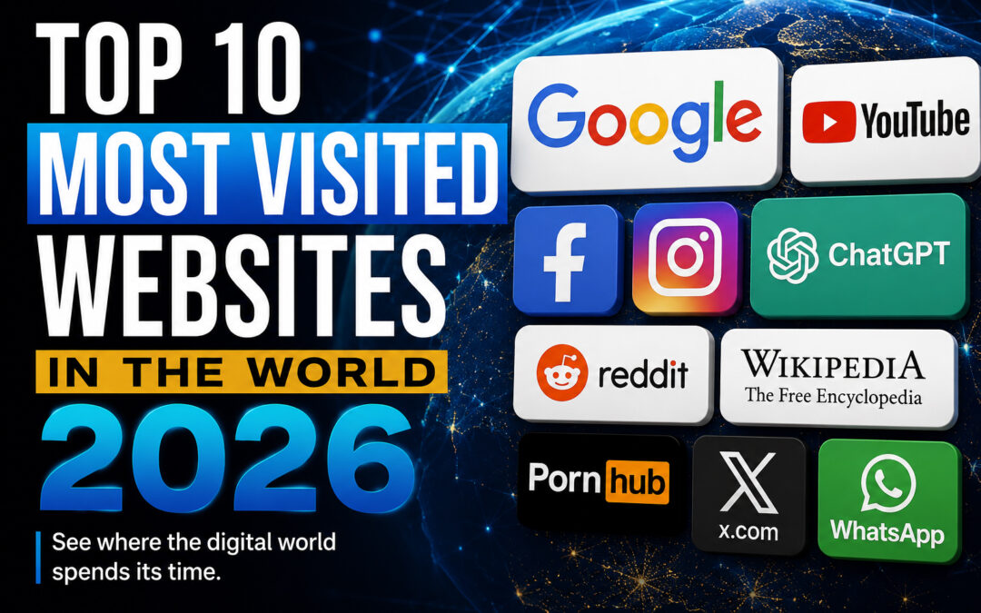 The 10 Most Visited Websites Globally in 2026 (And Why They Dominate)