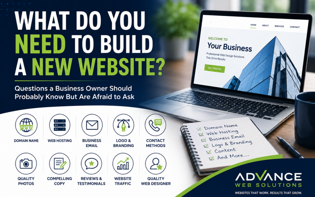 What Do You Need to Build a New Website? Questions a Business Owner Should Probably Know but Is Afraid to Ask