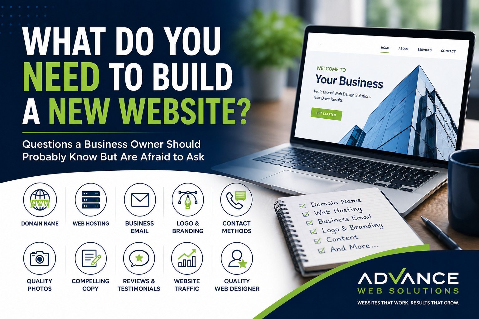 What Do You Need To Build A New Websute